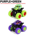 Inertial Off-Road Toy Cars 1/2/4 Pack – Kids Gift Set Toy Car Set SWANS GREEN AND PURPLE