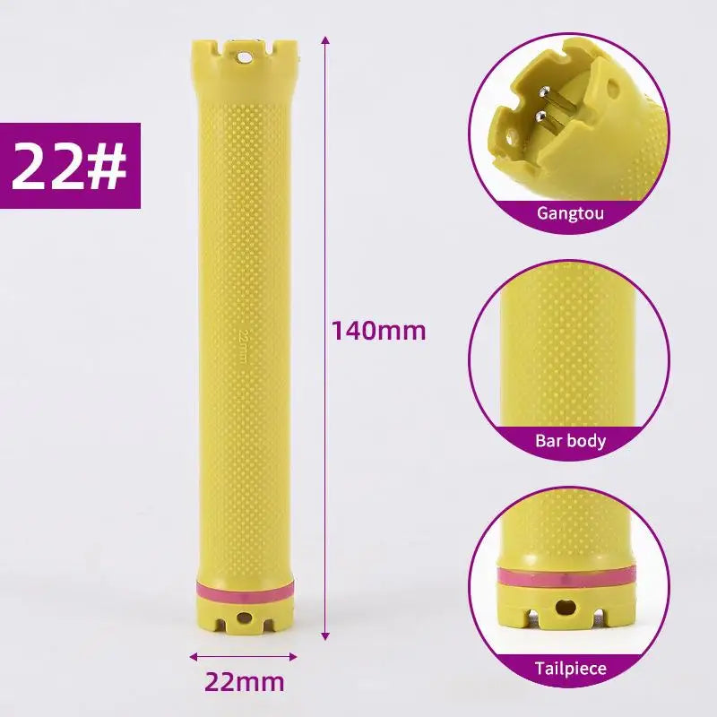 YOVIP 140mm 24V Digital Hot Perm Rod – French Wavy Curler Bar Hair Perm Rod SWANS 22 size
