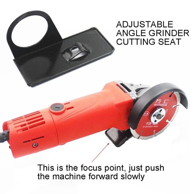 Adjustable Angle Grinder Base Bracket – Thickened Steel Holder Grinder Base Bracket SWANS