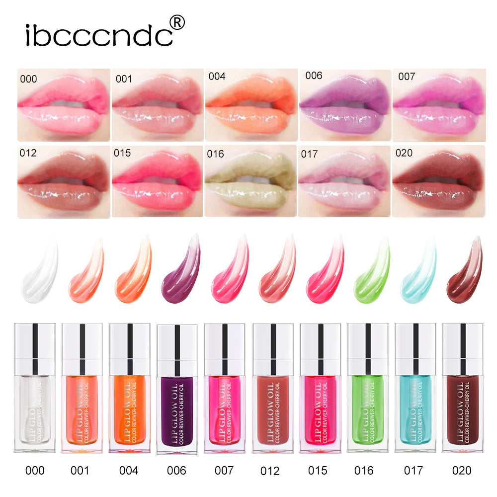 Lakerain Crystal Lip Oil – Hydrating Plumping Gloss 6ml Lip Oil Gloss SWANS