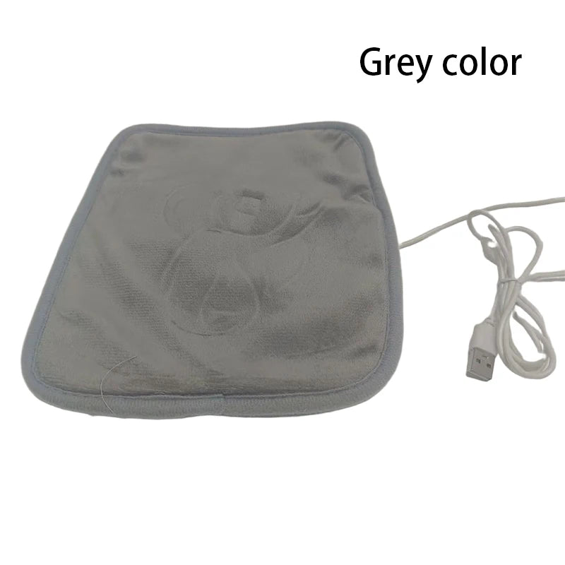 USB Pet Heating Pad – Warm Cat & Dog Blanket Mat 30×50cm Pet Heating Pad SWANS Small size Grey