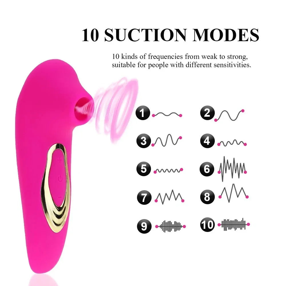 AIDEYA 7-Mode Suction Vibration Massager – IPX6 Silicone Personal Massager SWANS