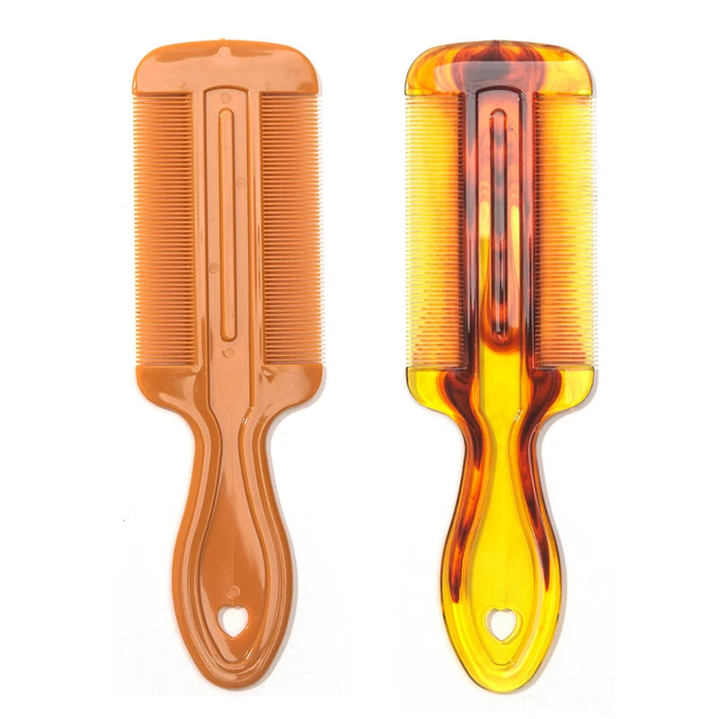 Double-Sided Fine Tooth Lice & Dandruff Comb with Handle Fine Tooth Hair Comb SWANS