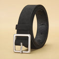 Women's Vintage Needle Buckle PU Leather Belt | Casual & Party PU Leather Belt SWANS black 105cm