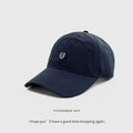 Quick Dry Baseball Cap – Unisex Adjustable Sun Visor Hat Baseball Cap SWANS navy blue Adjustable