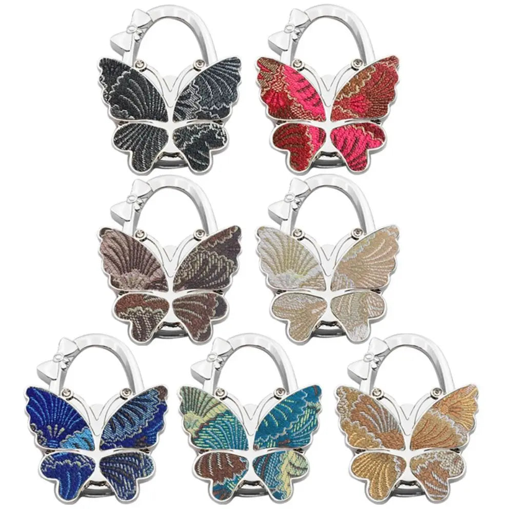 SWANS Butterfly Desk Hook – Foldable Aluminum Purse Hanger Desk Purse Hook SWANS
