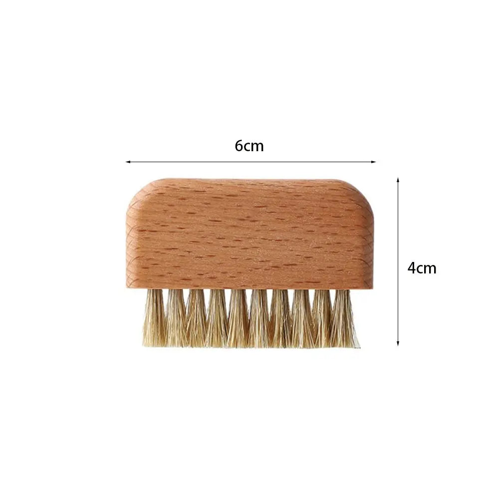 SWANS Wood Nail Cleaning Brush – Mini Multi-Purpose Dust Brush Nail Cleaning Brush SWANS