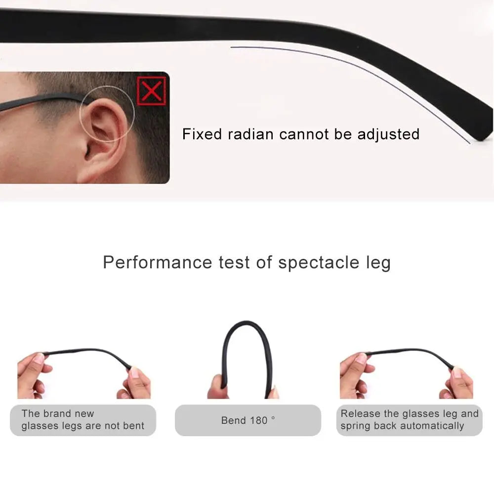 Universal Replacement Glasses Arms Anti-Slip TR90 Temple Legs Eyewear Repair Kit SWANS