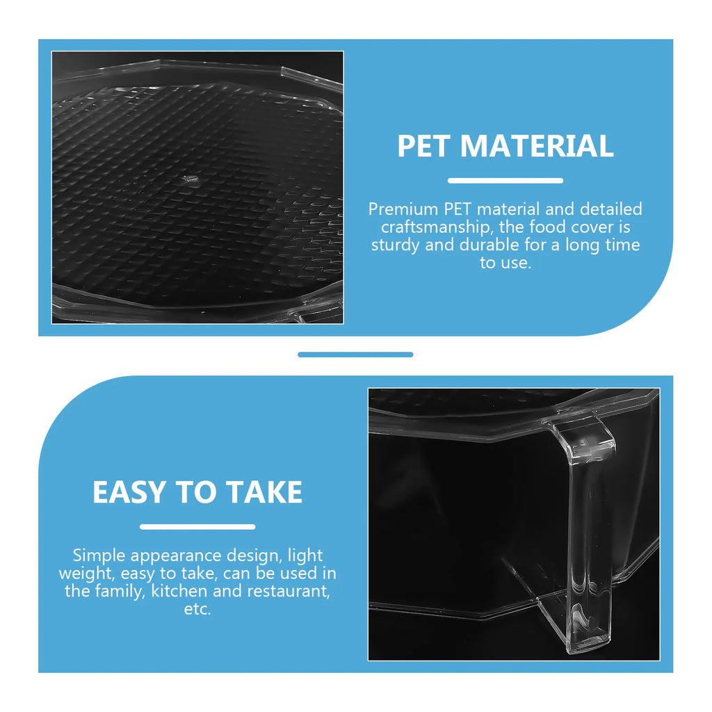 Clear Stackable Food Cover Dome – Heat Preservation Protector Food Cover Dome SWANS