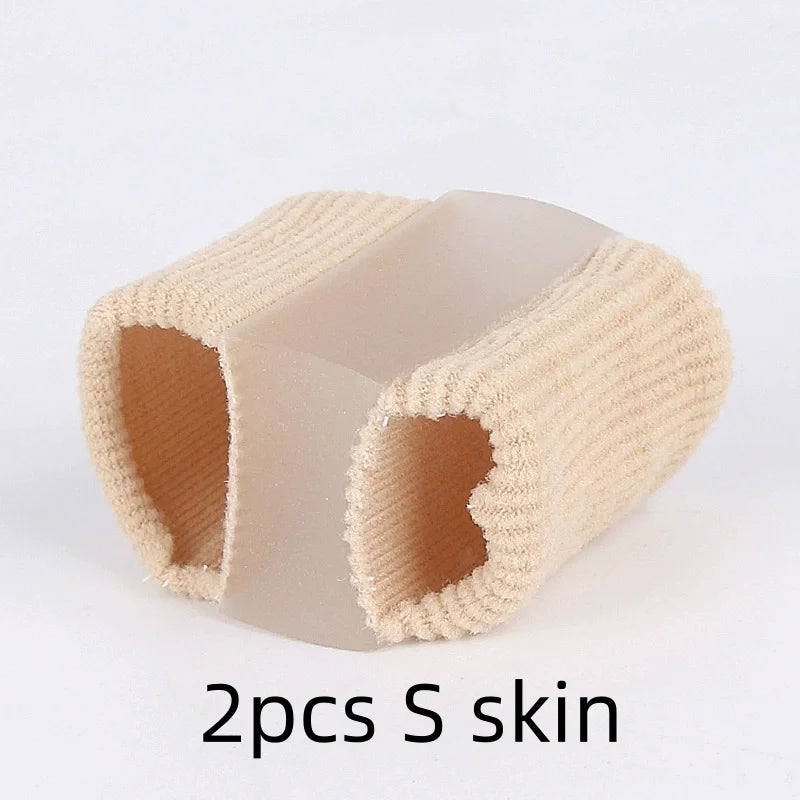 Silicone Toe Separator & Spreader – Big Toe Corrector 1/2/4pc Toe Separator SWANS 2pcs S skin
