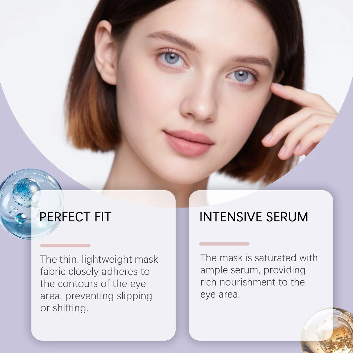 Viareline Eye Mask – Brighten, Hydrate & Smooth Under Eyes Eye Treatment Mask SWANS