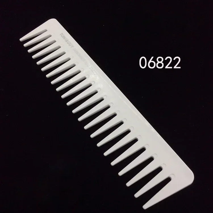 SWANS White Carbon Fiber Barber Comb – Professional Salon Tool Barber Hair Comb SWANS 06822