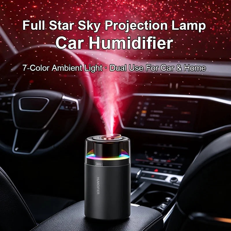Starry Sky Aromatherapy Humidifier Diffuser 350ml Cool Mist Aromatherapy Humidifier Diffuser SWANS