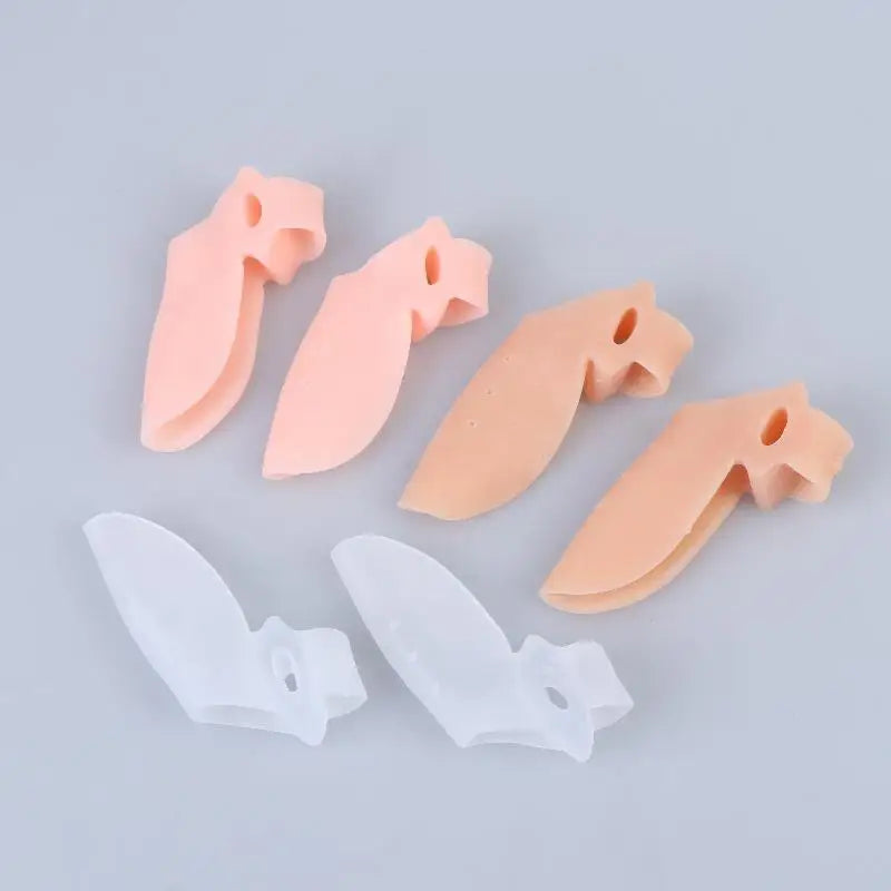 Ultra-Soft Silicone Toe Separators 1 Pair – Foot Care Tool Silicone Toe Separators SWANS