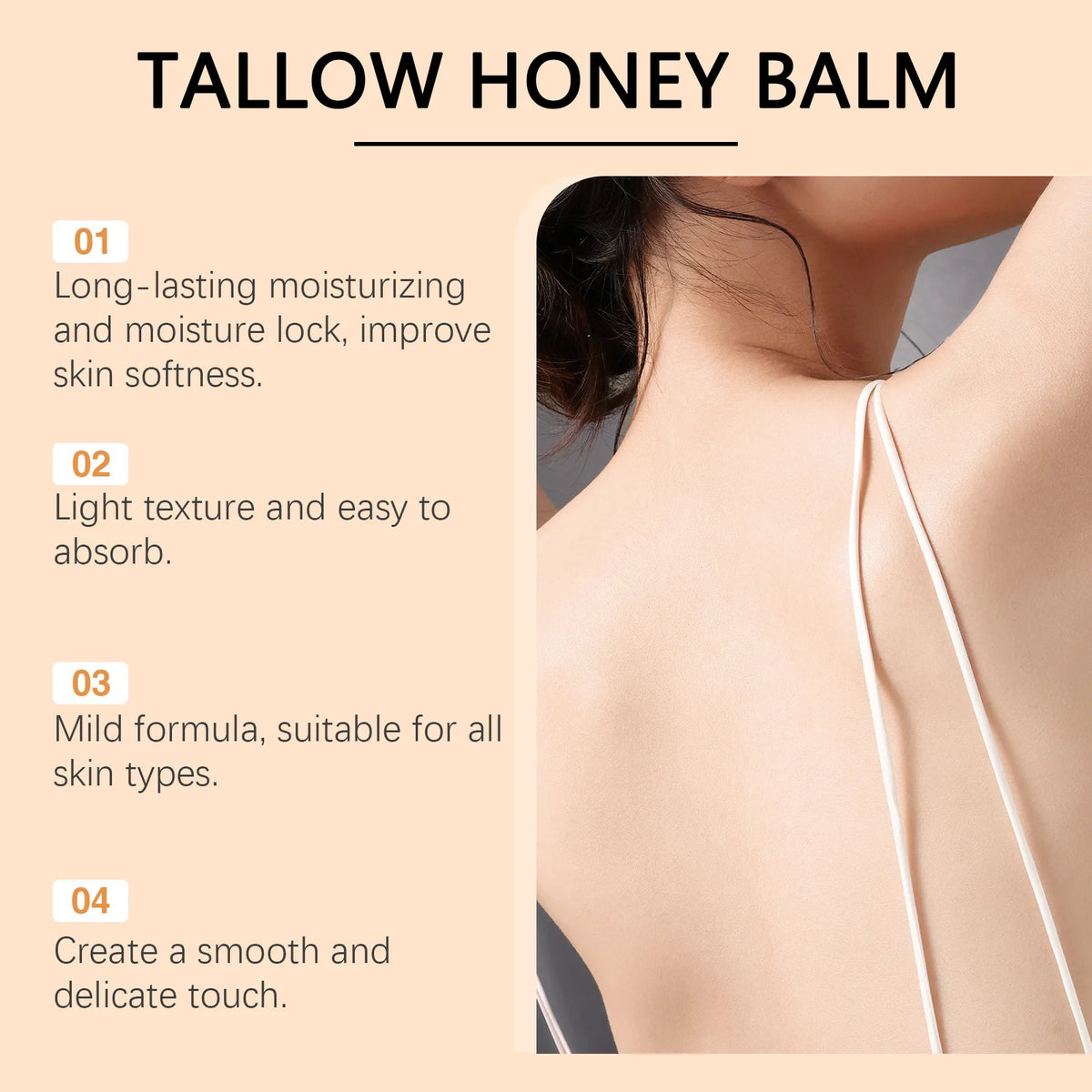 WIYUN Beef Tallow Body Cream – Brightening & Firming 60g Body Firming Cream SWANS