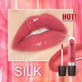 12-Color Mirror Lip Gloss – Pearl Glitter Hydrating Watery Shine Lip Gloss SWANS 08