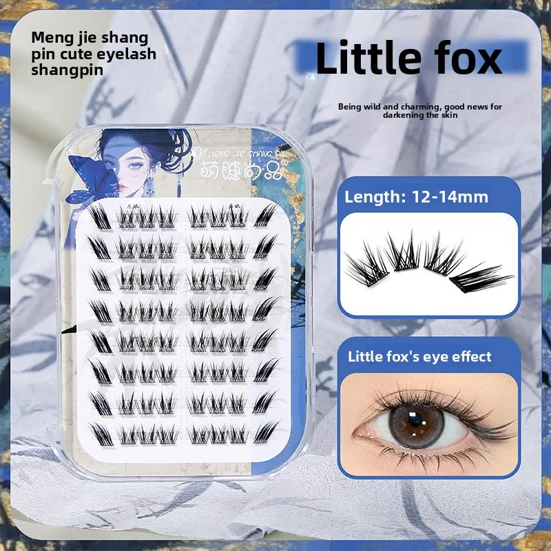 Self-Adhesive False Eyelashes – Fox Eye, Cat Eye & Wispy