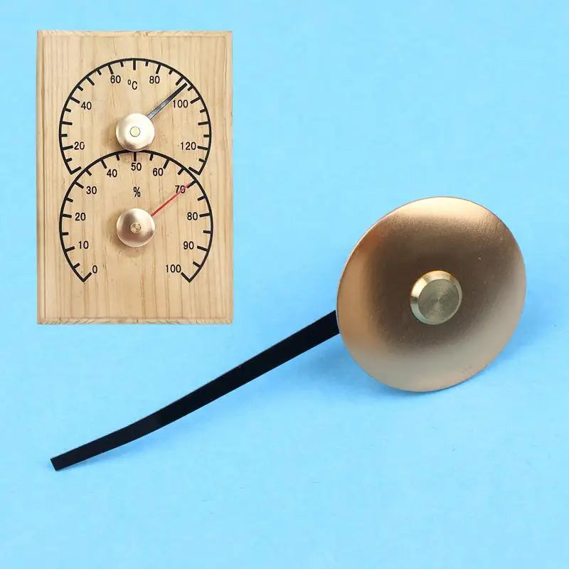 Sauna Thermometer Metal Replacement Accessory – 1/3 Pack Sauna Thermometer SWANS