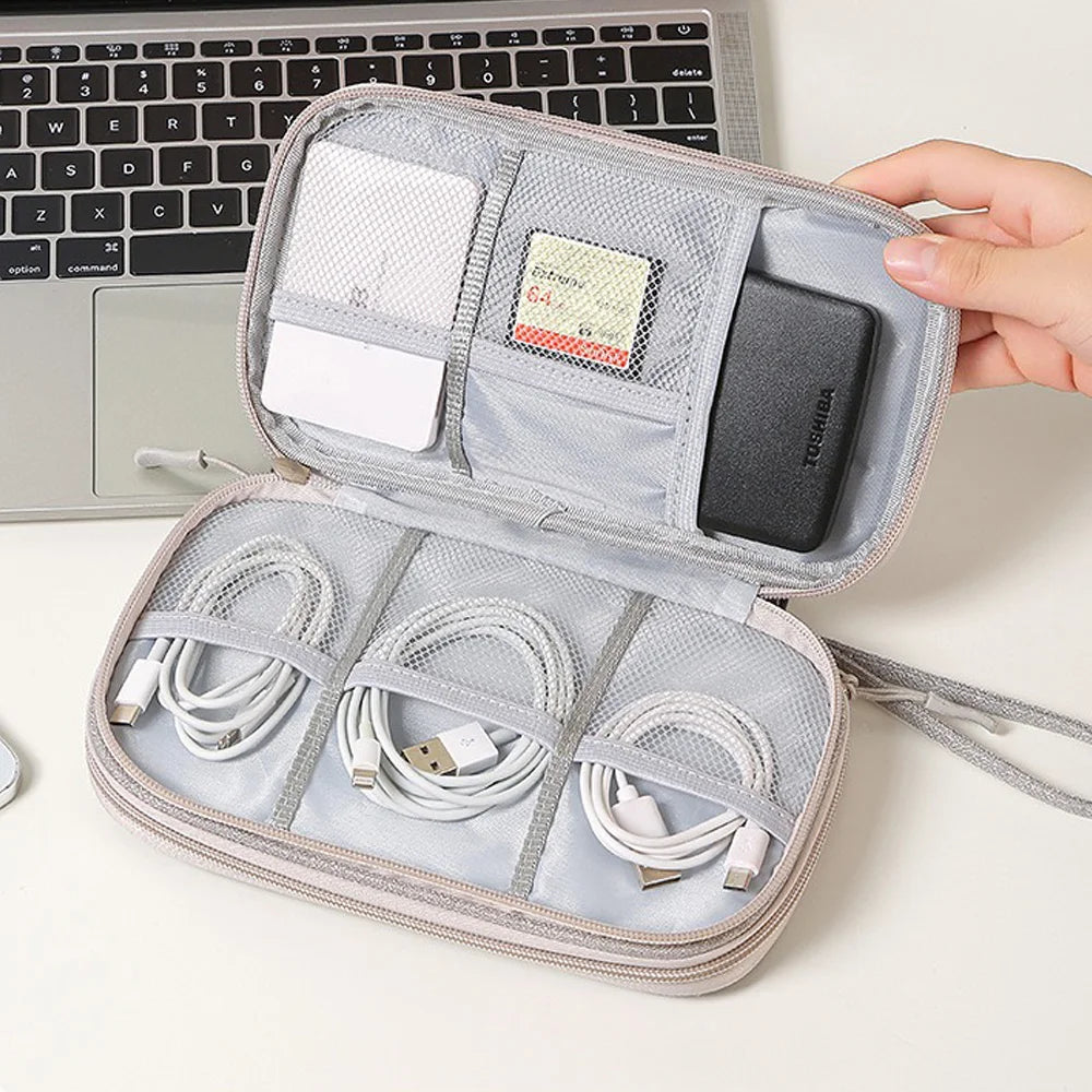 SWANS Double Layer Travel Digital Organizer Pouch Travel Organizer Pouch SWANS