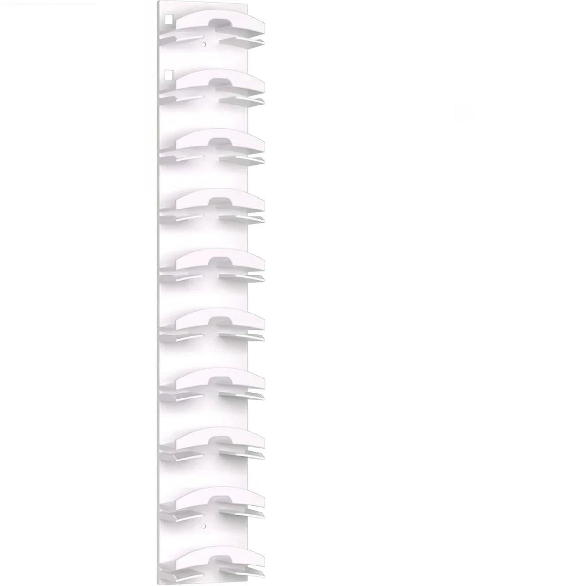 Wall Mounted Hat Rack – Holds 18 Caps | Multi-Layer Shelf Wall Hat Rack SWANS WHITE
