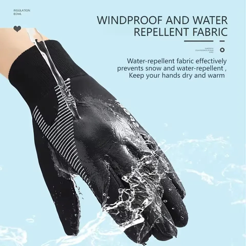SWANS Kids Winter Sports Gloves – Water-Resistant Ages 5–13 Kids Winter Gloves SWANS