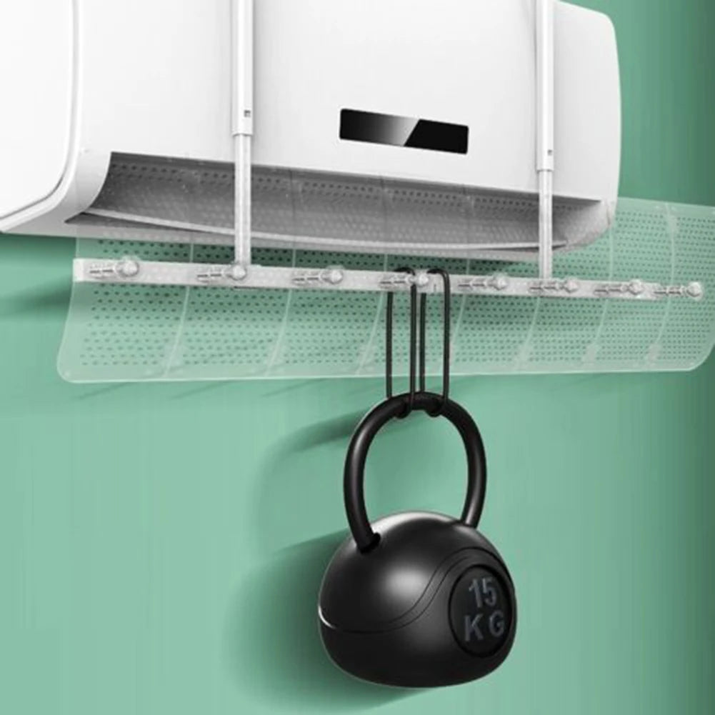 8-Leaf Adjustable AC Wind Deflector – Wall Mounted Air Baffle AC Wind Deflector SWANS