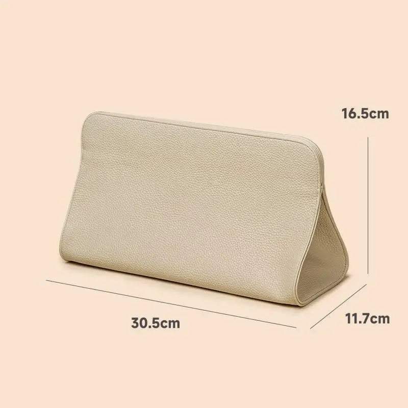 YOVIP Hair Dryer & Curling Iron Travel Storage Bag – PU Hair Tool Storage Bag SWANS Beige