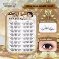 Glue-Free Fox Wing False Lashes – 10 Rows Fluffy Reusable False Eyelashes SWANS G C