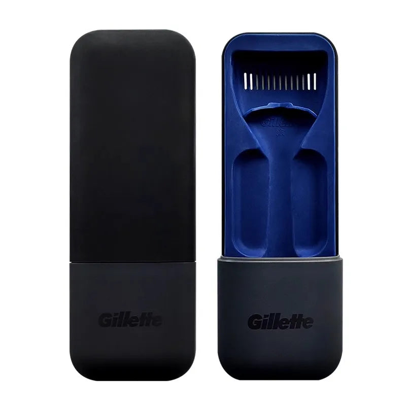 Gillette Magnetic Razor Travel Case – Fusion Mach3 Vector3 Razor Travel Case SWANS frosted