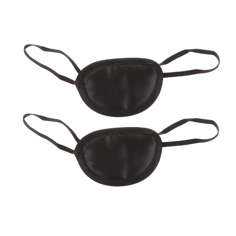 YOVIP Satin Eye Patch – Adjustable Sleep & Vision Cover Eye Patch SWANS 2Pcs