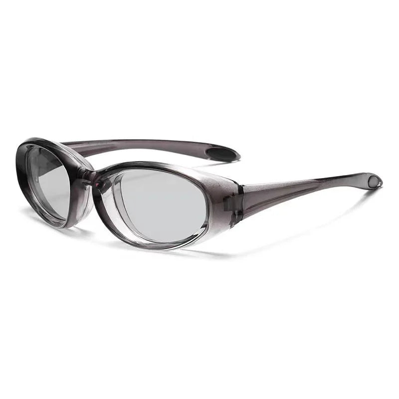 Y2K Cat Eye Sunglasses UV400 – Punk & Hip Hop Style Shades Fashion Sunglasses SWANS Gray Light Gray