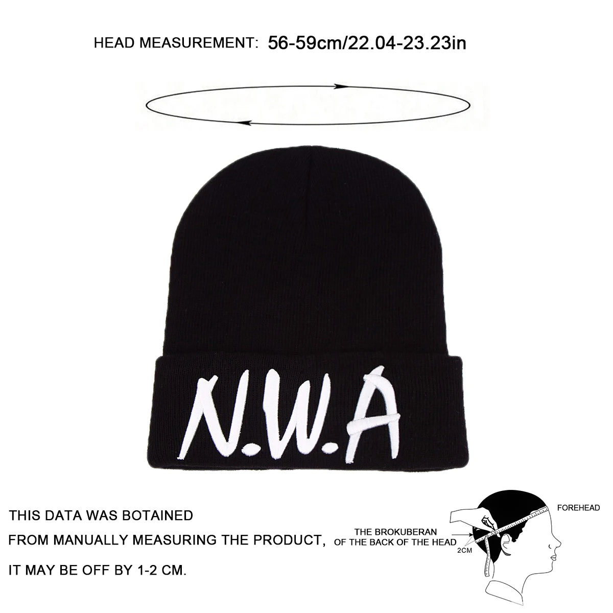 Unisex Knit Pompom Beanie Hat – Hip Hop Winter Cap for All Knit Beanie Hat SWANS