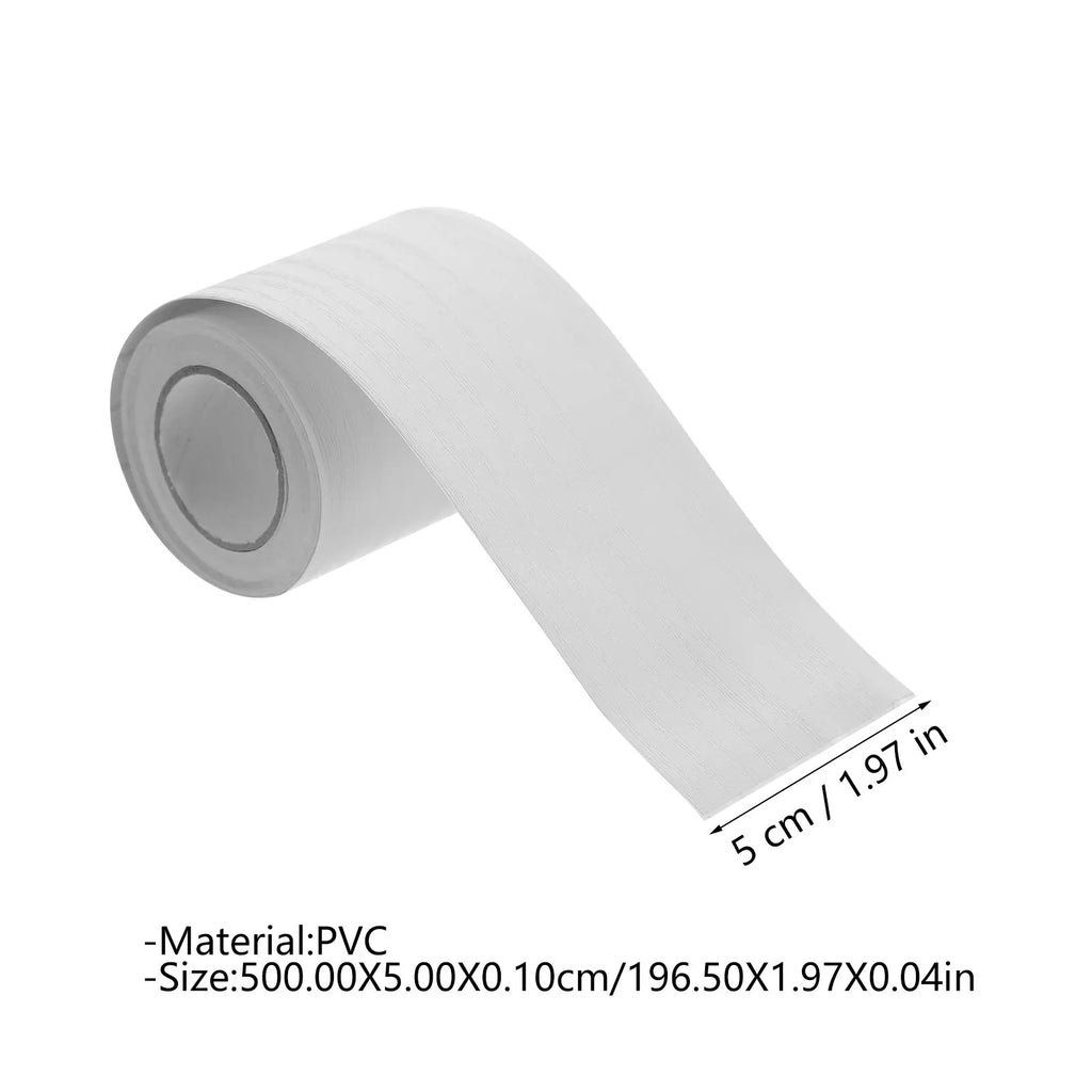 Self-Adhesive PVC Skirting Board Trim – Flexible Molding Strip Decorative Molding Trim SWANS