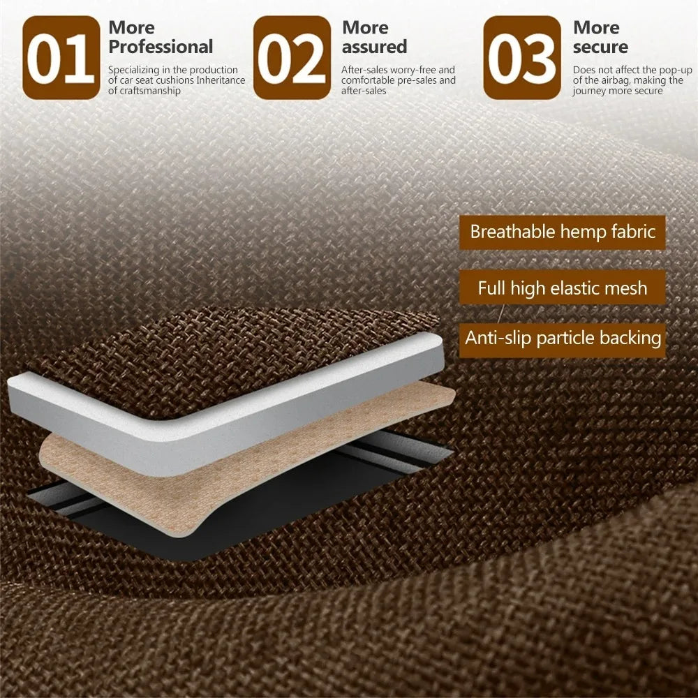 Universal Anti-Slip Car Seat Cushion – All-Season Front Cover Car Seat Cushion SWANS