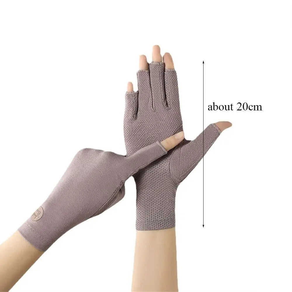 SWANS UV Sun Protection Gloves – Touchscreen Anti-Slip Unisex Sun Protection Gloves SWANS