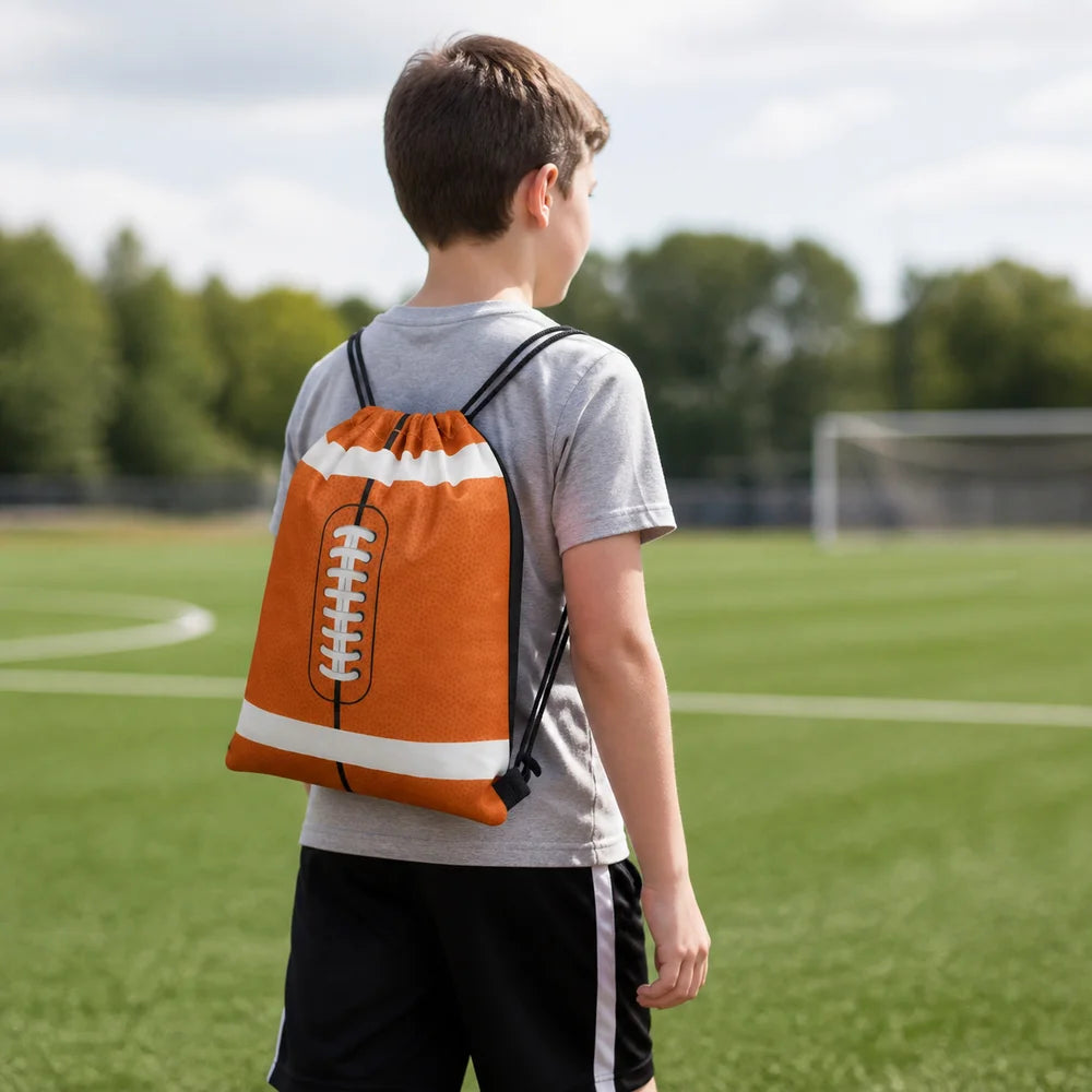 Sports Ball Pattern Drawstring Backpack Cinch Sack Bag Drawstring Backpack SWANS
