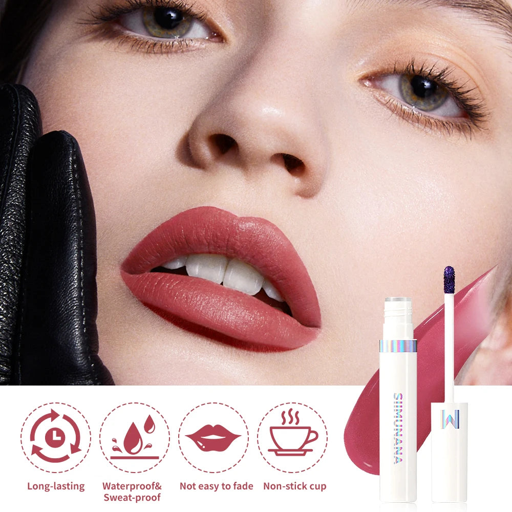 Korean Peel Off Lip Stain Tint – Waterproof Long-Lasting Color Peel Off Lip Stain SWANS