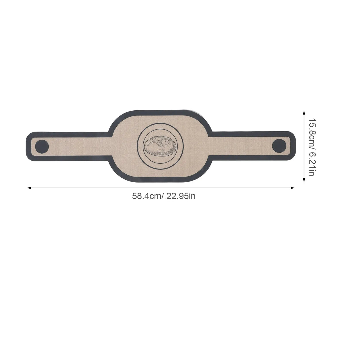 SWANS 2-Pack Silicone Bread Sling for Dutch Oven Baking Silicone Baking Sling SWANS