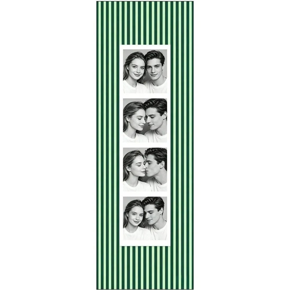 Vintage Wooden Photo Strip Frame – Mortise & Tenon with Hook Wooden Photo Frame SWANS