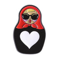 Russian Nesting Doll Brooch – Zinc Alloy Cartoon Badge Pin Fashion Brooch Pin SWANS Style 2