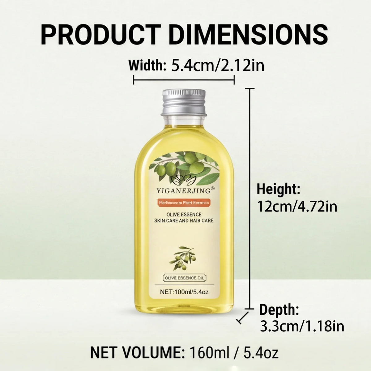 YIGANERJING Olive Oil Cream – Hair & Body Moisturizer 100ml Hair & Body Cream SWANS