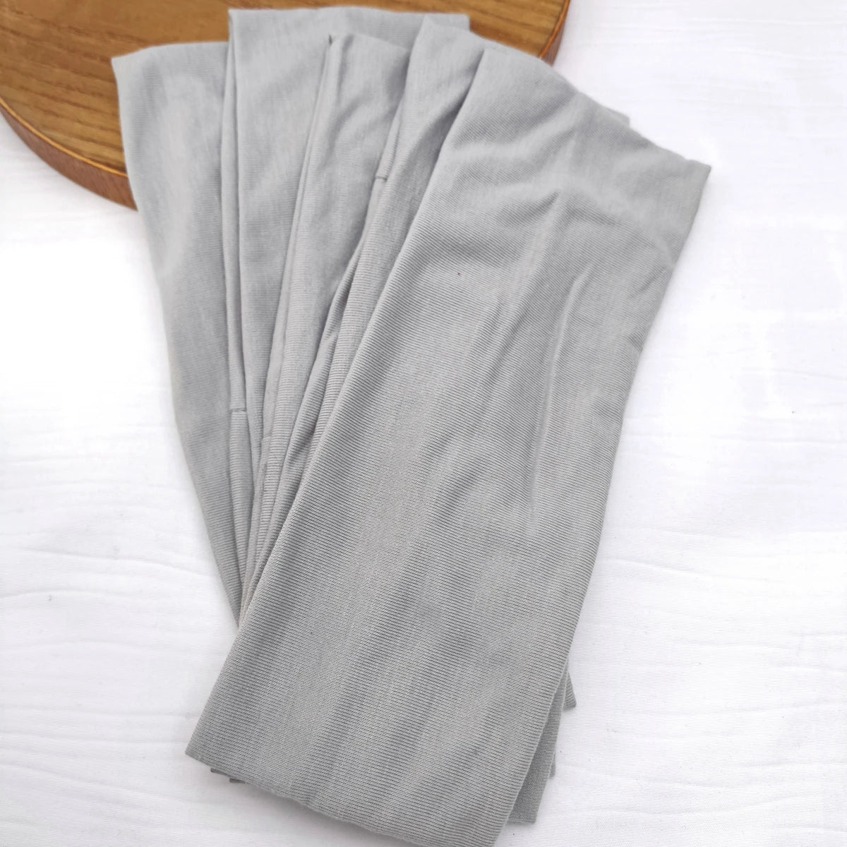 Soft Stretch Hair Bands 9.5cm Polyester – 2/3/4/5-Pack Stretch Hair Bands SWANS 5 PCS A