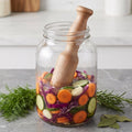 Wooden Sauerkraut Pounder & Fermentation Tamper Tool Fermentation Tamper Tool SWANS Default Title