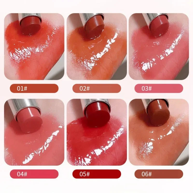 Tea Jelly Lip Gloss – Moisturizing Water-Light Tinted Lipstick Tinted Lip Gloss SWANS