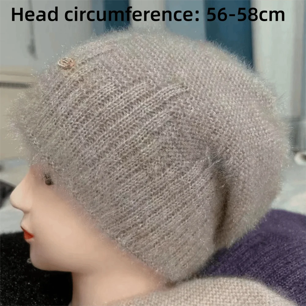 SWANS Soft Knitted Beanie Hat – Unisex Winter Ear Warmer Knitted Beanie Hat SWANS