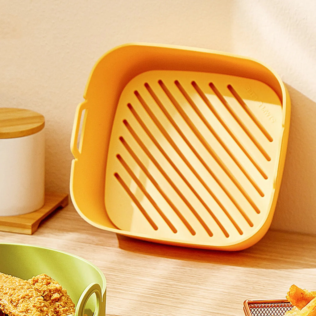 SWANS Reusable Silicone Air Fryer Liner – Non-Stick Baking Mat Silicone Baking Liner SWANS other
