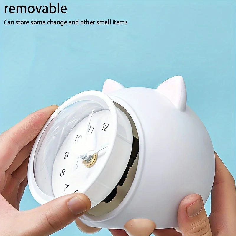 Kids Digital Alarm Clock Night Light & Piggy Bank Desk Kids Alarm Clock SWANS