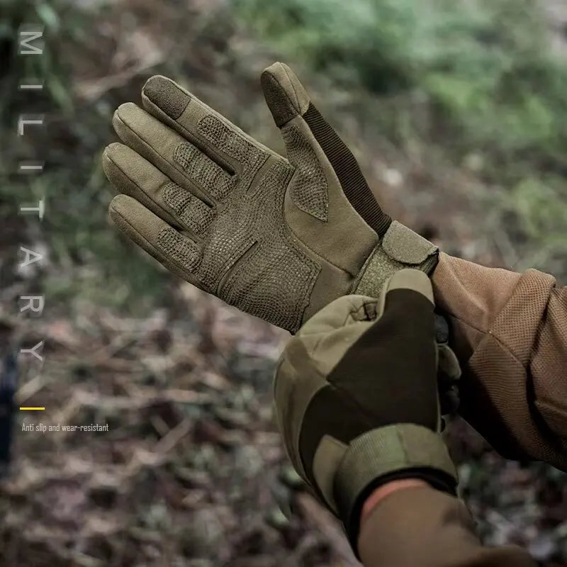 Touch Screen Motorcycle Gloves Full Finger Motocross Riding Motorcycle Riding Gloves SWANS