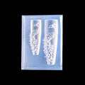 3D Peacock Silicone Nail Mold – DIY Nail Art & Resin Crafts Nail Art Mold SWANS ONESIZE