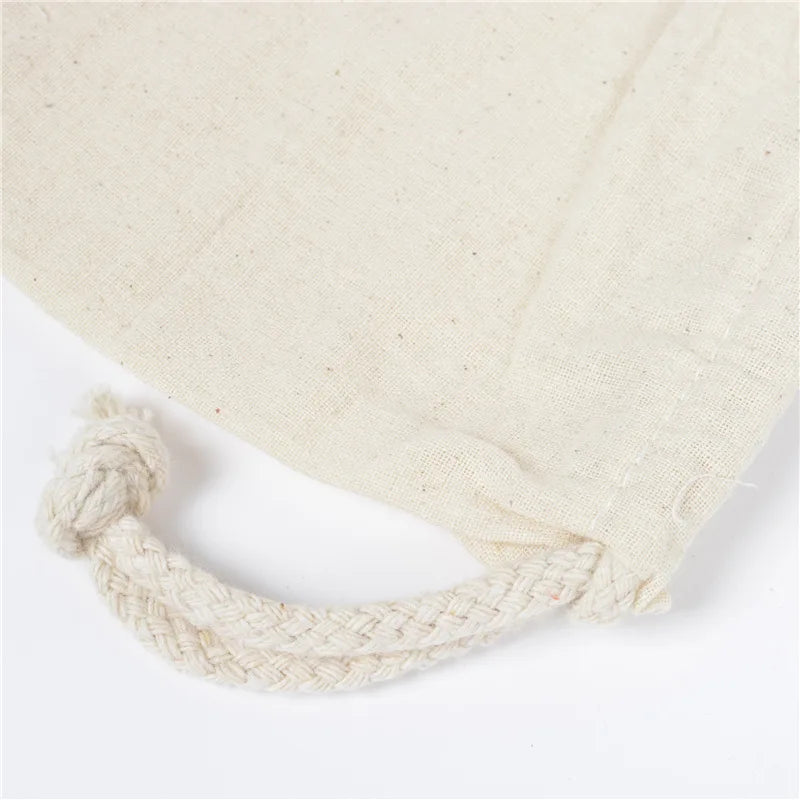 100-Pack Cotton Drawstring Bags – Gift Pouches & Storage Cotton Drawstring Bags SWANS